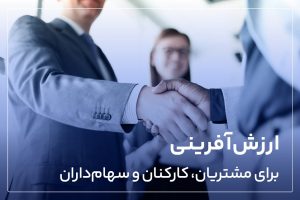 ارزش آفرینی کسب و کار برای مشتریان، سرمایه گذاران و کارکنان